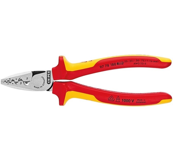 Knipex 97 78 180 cable crimper Combination tool