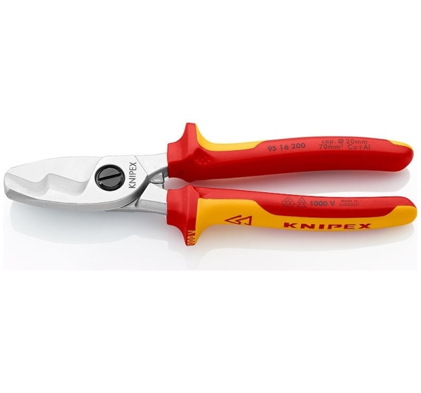 Knipex 95 16 200 cable cutter Hand cable cutter