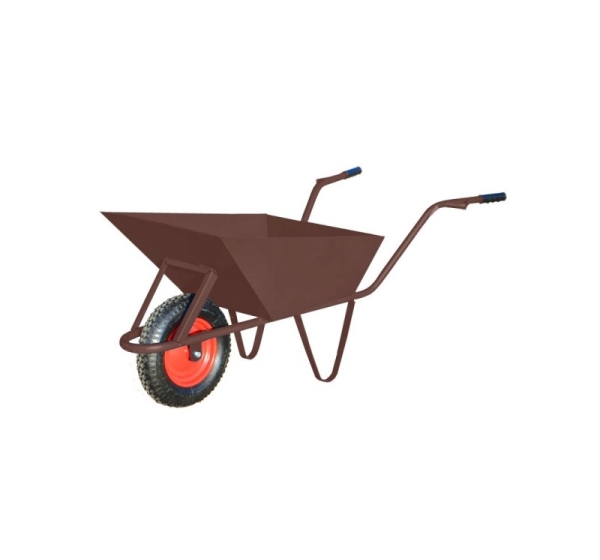 AWTOOLS WHEELBARROW CONSTRUCTION 85L/1.5mm BROWN+WHEEL COVER
