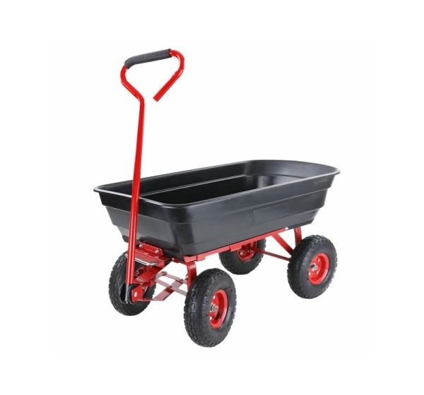 AWTOOLS WÓZEK OGRODOWY / WYWROTKA 4 KOŁOWA 75L