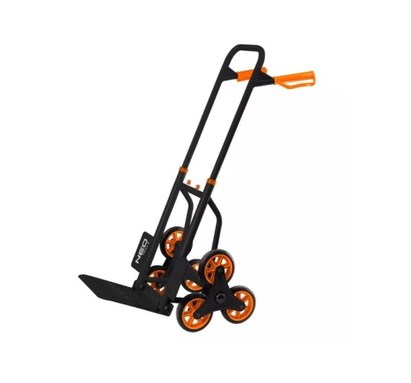 Neo Tools folding stair transport cart, 150kg load capacity