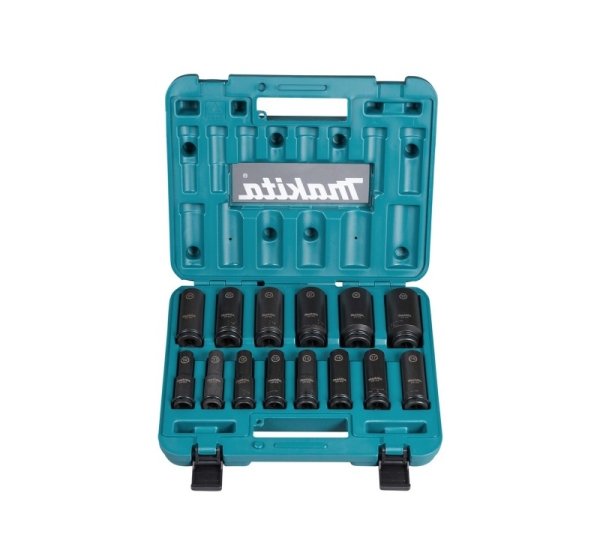 Makita E-16586 impact socket Impact socket set Black, Green