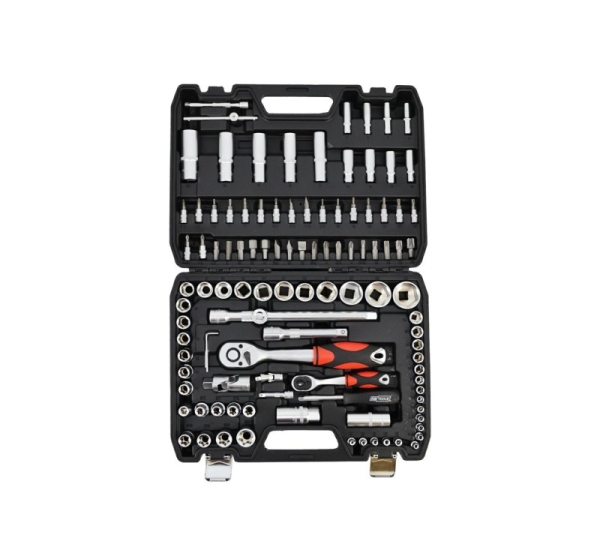 AWTOOLS WRENCH SET 108el 1/2" / 1/4" BLACK LINE