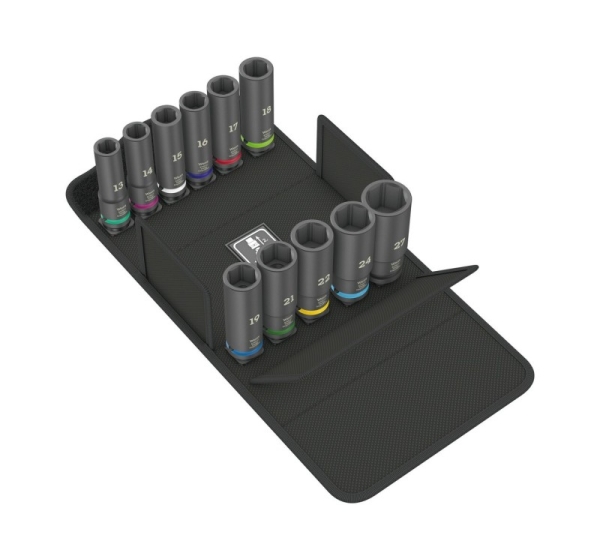 Wera 05004841001 impact socket Impact socket set Black