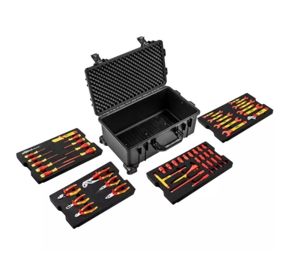 Neo Tools electrician service box 52 pieces in 22" strong box