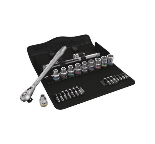Set of keys and bits+ratchet Zyklop Metal 1/2''28