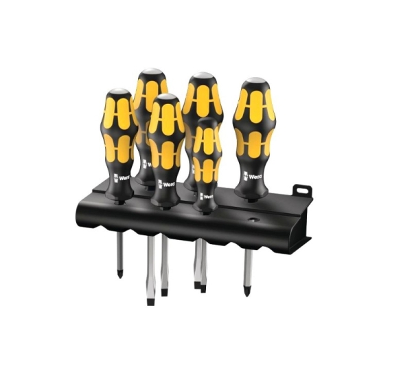 Wera 932/6 Kraftform Set Standard screwdriver
