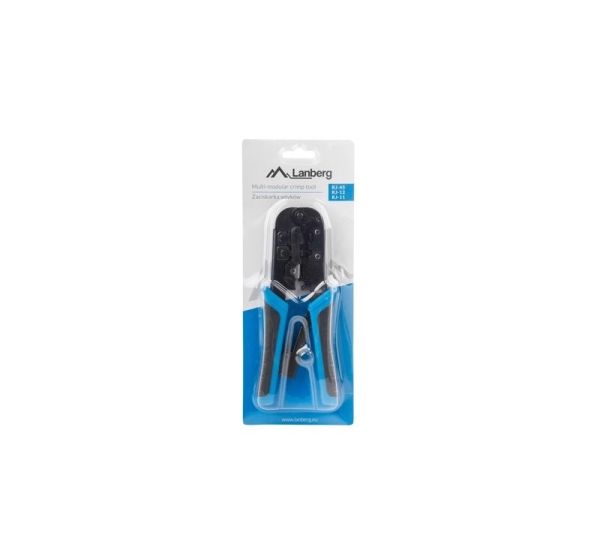 Lanberg NT-0201 cable crimper Crimping tool Black, Blue
