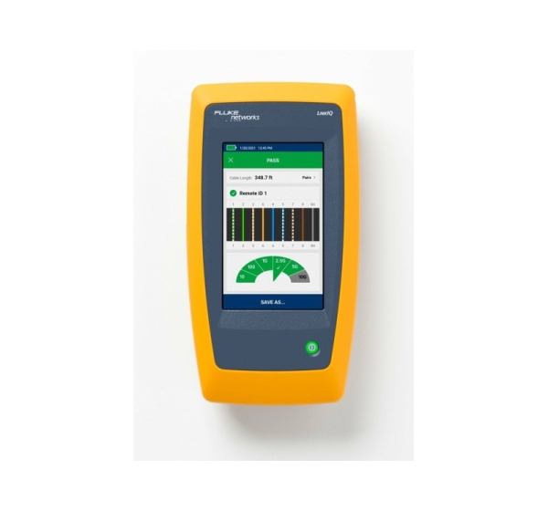 Tester for wiring qualification, diagnostics of network devices LinkIQ