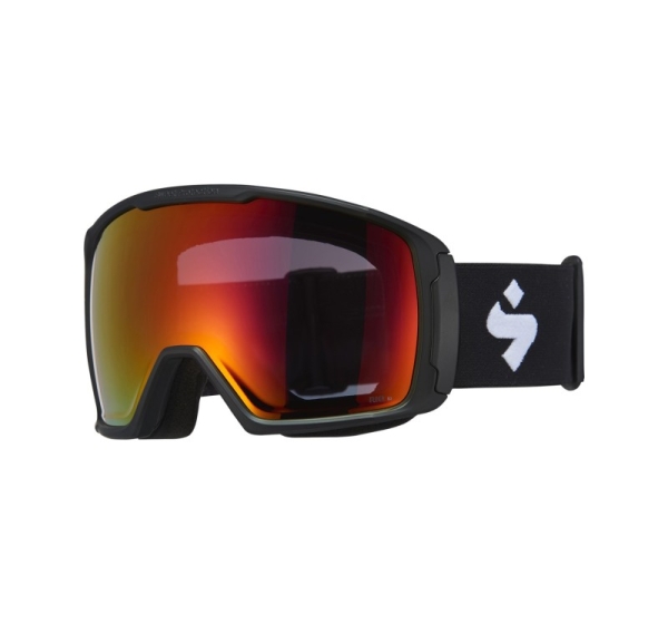 Sweet Protection Clockwork RIG winter sport goggles Black Unisex Brown, Red Spherical lens