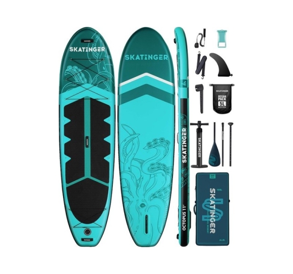 Deska SUP SKATINGER Octopus 335x86x15 cm Allround