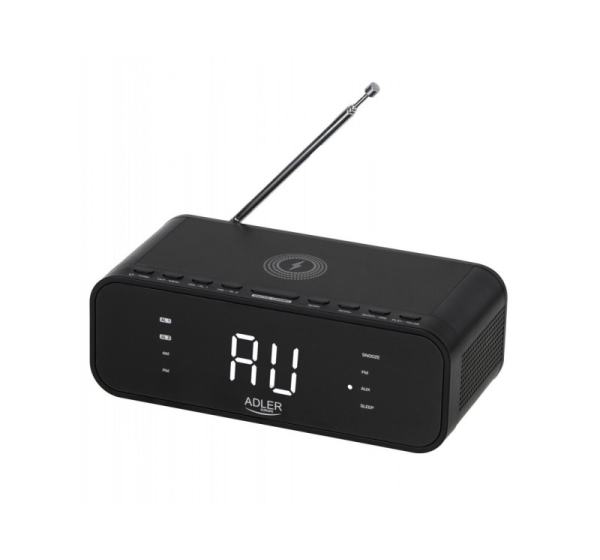 ADLER AD 1192b radio alarm clock black