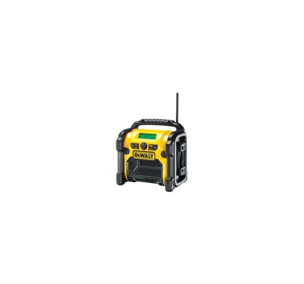 DeWALT DCR019-QW radio Worksite Black, Yellow
