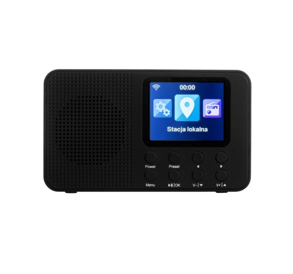 Camry CR 1918 Internet Radio, 2.4” Black