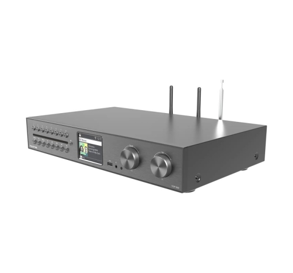 Telestar 5700550 radio Internet Digital Black, Metallic