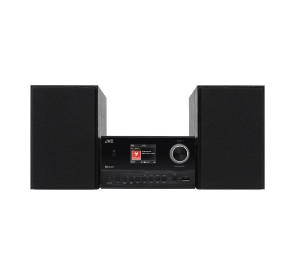 JVC UX-E225B Mini hi-fi system Black