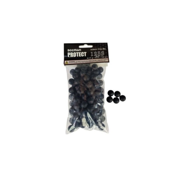 BEEMAN rubber bullets, caliber 50 (12.7 mm) - 100 pieces for BP50