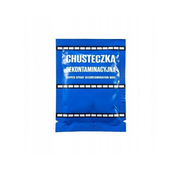 High-concentration pepper gas neutralisation wipe