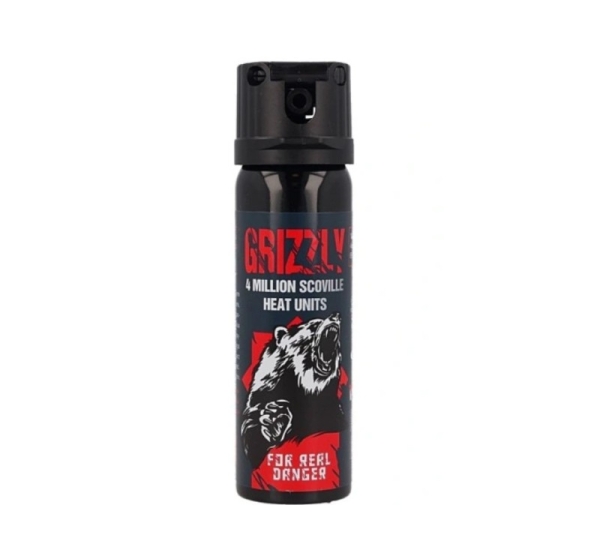 Pepper spray Grizzly 4 million scoville heat units 63 ml- cone/cloud