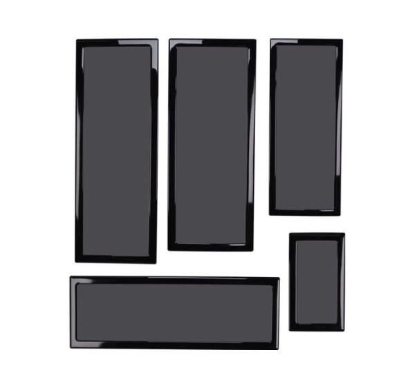 Demciflex Dust Filter Set for Lian Li O11 Dynamic - black/black