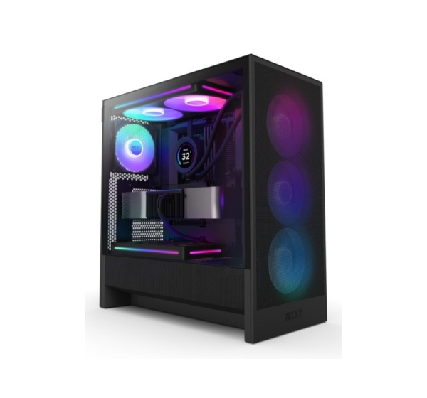NZXT H5 Flow RGB Midi Tower Black