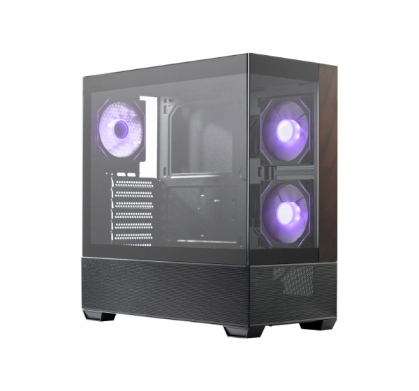 Cooler Master Elite 690 Wood Midi Tower Black