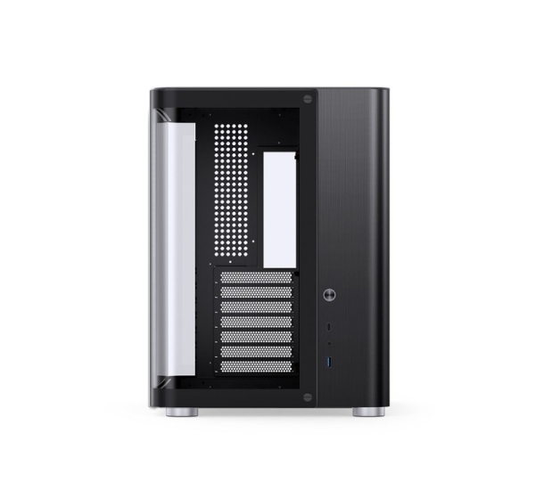 Jonsbo TK-2 2.0 Midi-Tower, Tempered Glass - black