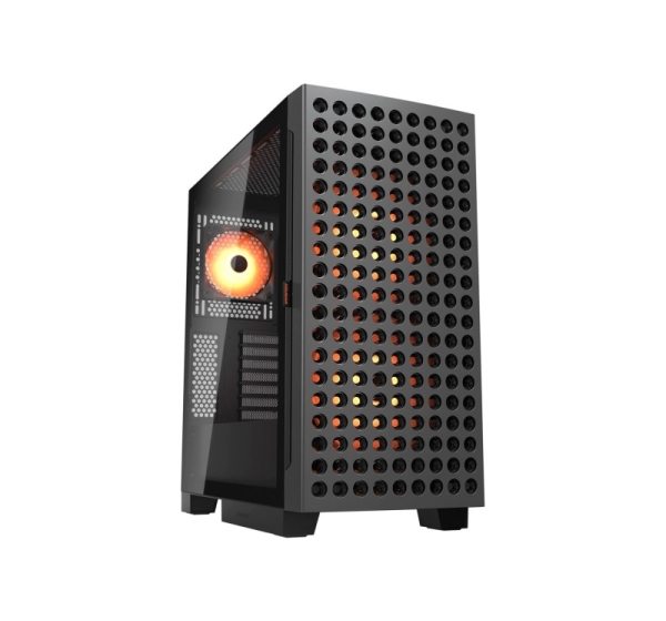 COUGAR Midi Tower Case, Airface ECO, ARGB, Black