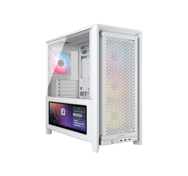 Corsair FRAME 4000D LCD RS ARGB Midi Tower White