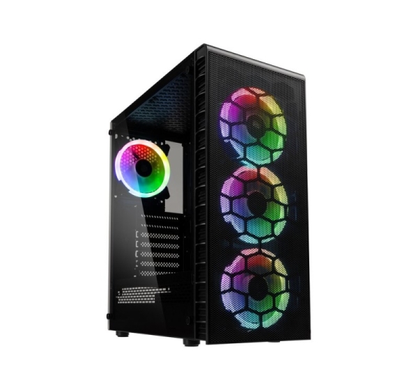 Kolink Observatory Lite Mesh RGB Mid Tower - black