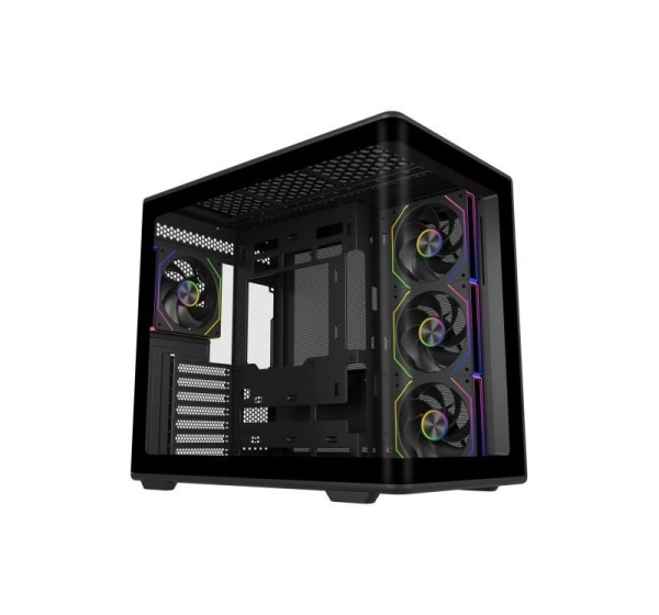 Cooler Master Elite 600 Tower Black, Transparent