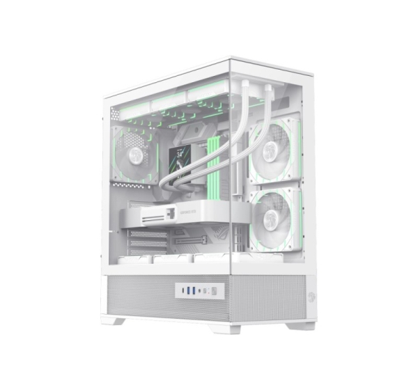 GameMax VISTA 2 AW Midi Tower White