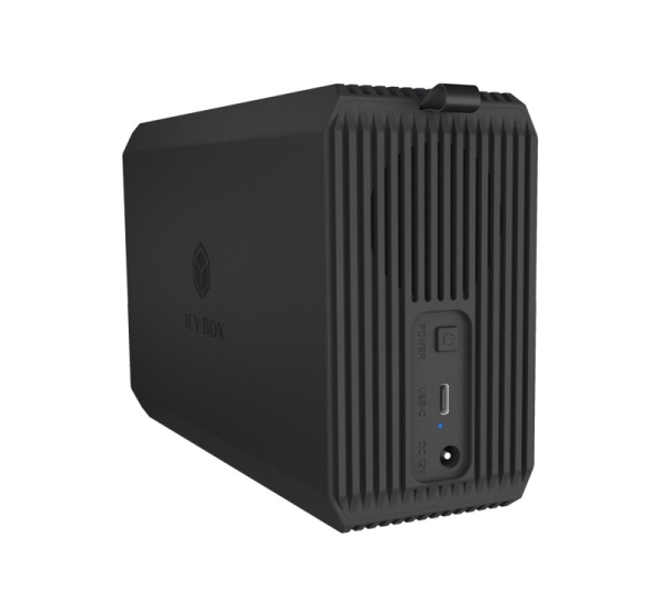 ICY BOX IB-RD3720-CU3 HDD/SSD enclosure Black 2.5/3.5"