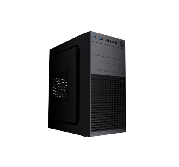 Gembird Mini-tower computer case Fornax K300, Micro-ATX, 2x USB 3.0 + 2x USB 2.0, black