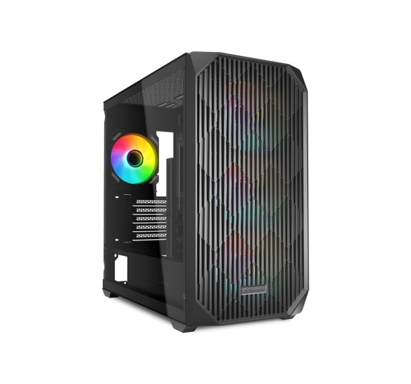 Sharkoon MK3 RGB Micro Tower Black