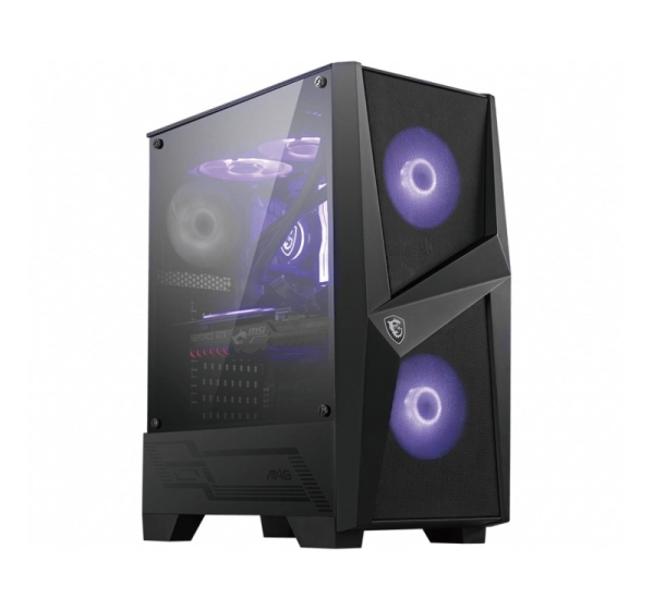 MSI MAG FORGE 100M Mid Tower Gaming Computer Case