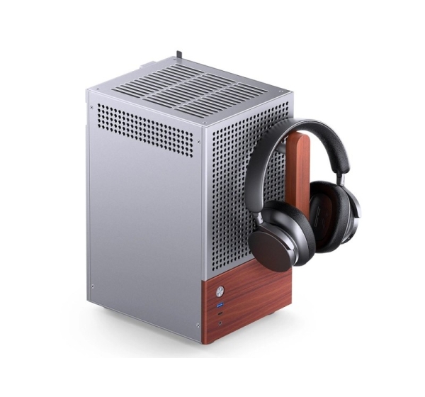 Jonsbo T6 PC Case, Mini-Tower, Mini-ITX, Glass, Wo
