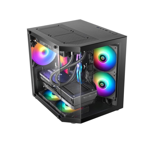 Mars Gaming MC-3TLITE Mini Tower Black