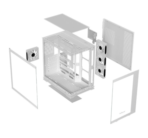 Krux Atron White Case (KRXD018)