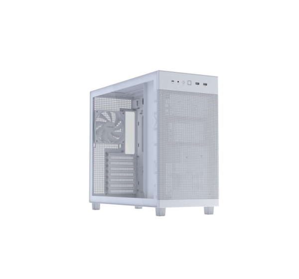 ASUS PRIME AP303 TG White Midi Tower
