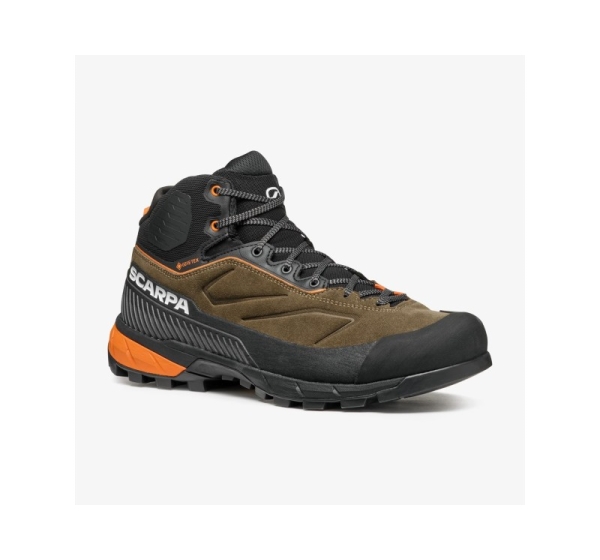 Scarpa RAPID XT MID GTX, 43.5, Caribou Brown - Rust Orange