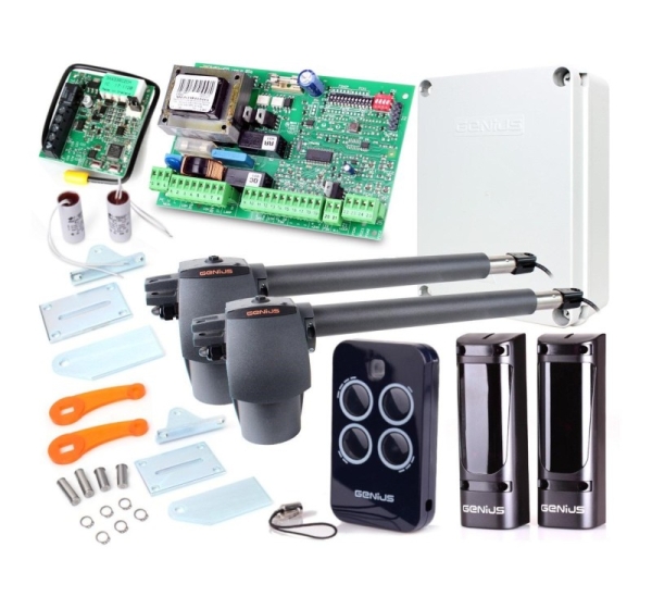 Genius G-Bat 300 kit for 6m double-leaf gates