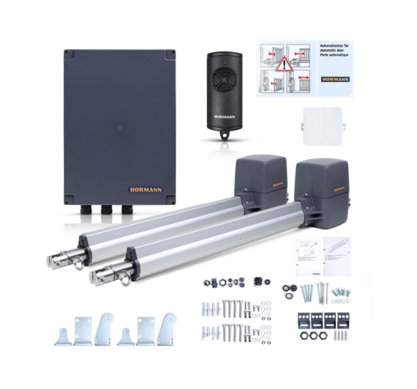 Zestaw Hormann Rotamatic 2 868MHz BiSecure do 5m bram dwuskrzydłowych