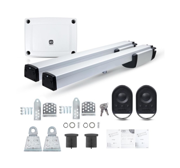 Zestaw Somfy Ixengo L 3S+ IO Standard Pack do 8m bram dwuskrzydłowych