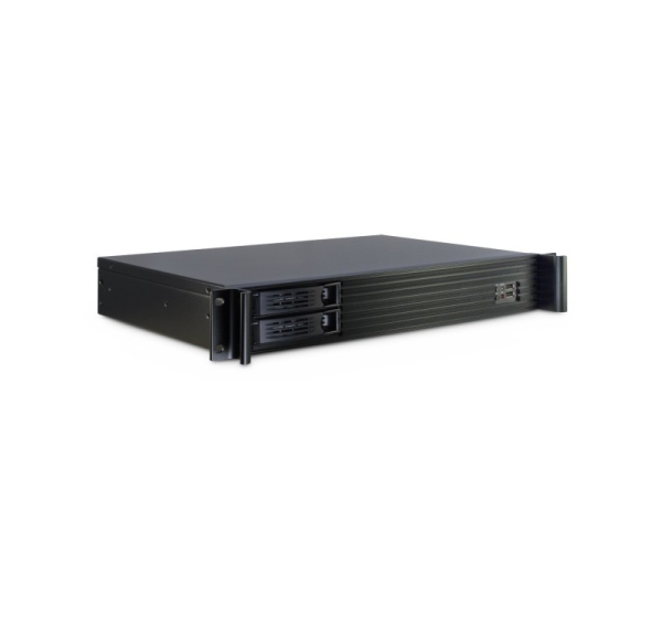Inter-Tech 1.5U-1528L Rack Black
