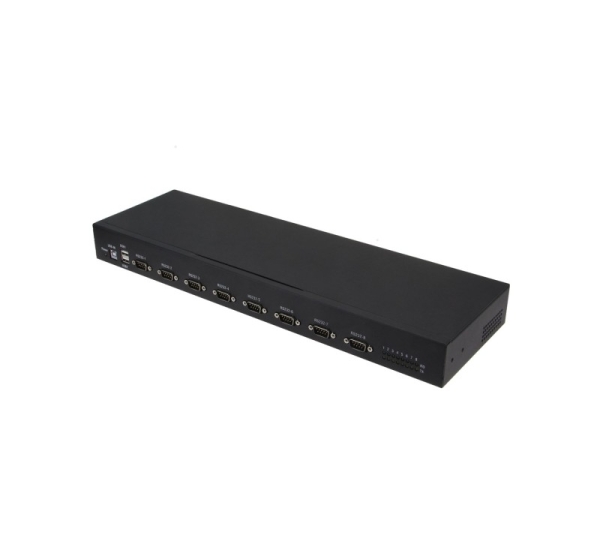 RealPower 284513 serial converter/repeater/isolator USB 2.0 RS-232 Black