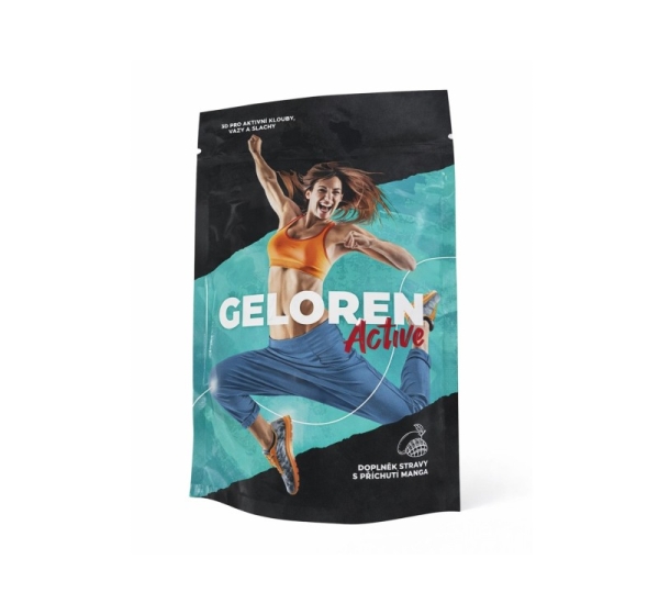 GELOREN Active Mango - gummies for humans for joints with collagen and vitamin c - 410g