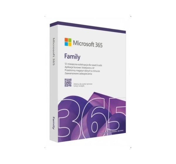 Microsoft 365 Family (6 users; 12 months) (EP2-32382)