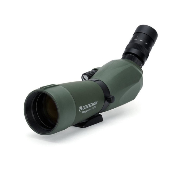 Celestron Regal M2 65ED spotting scope 48x BaK-4 Black, Green