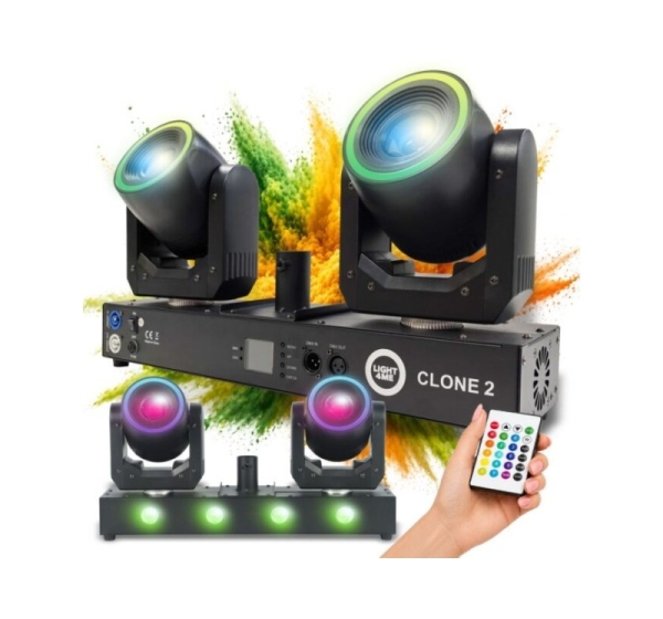 LIGHT4ME CLONE 2 multiefekt oświetleniowy 3w1 oświ